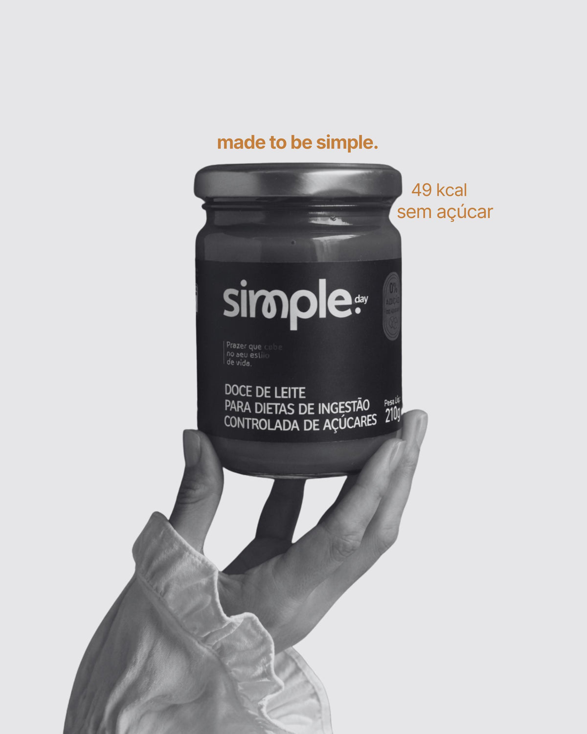 Pote de doce de leite Simple Day
